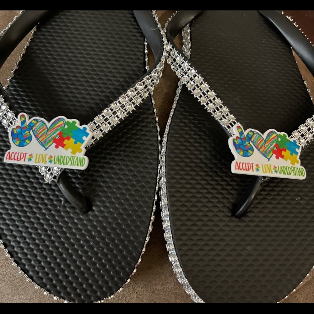 Autism flip flops